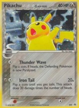Pikachu (Delta Species) - 035 - Holo Promo