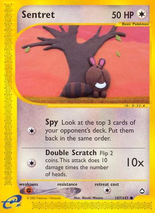 Sentret - 107/147 - Common Reverse Holo
