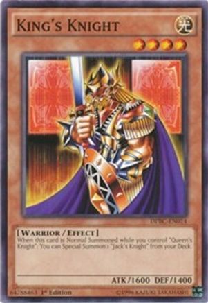 King's Knight (DPBC-EN014) - Duelist Pack: Battle City Common / Short Print 1st Edition