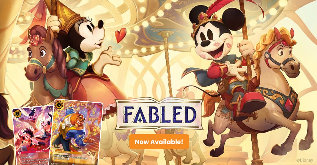 Disney Lorcana Fabled Banner